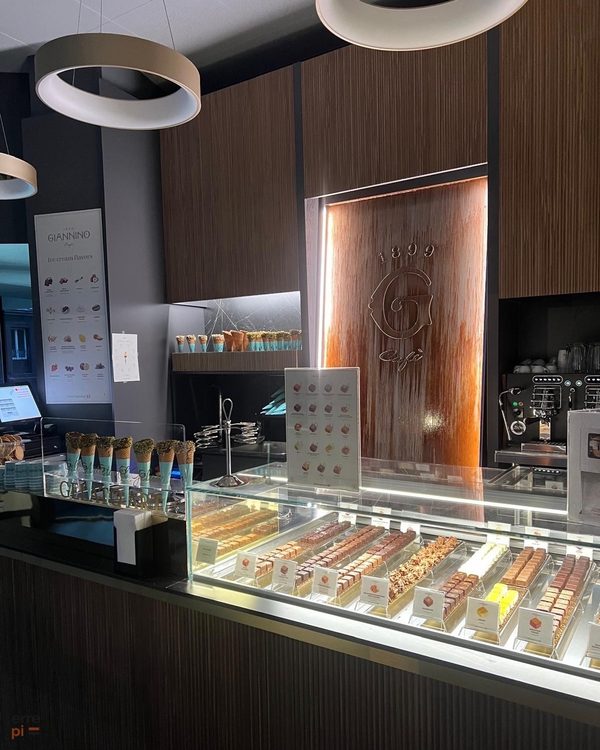 Arredamento gelateria